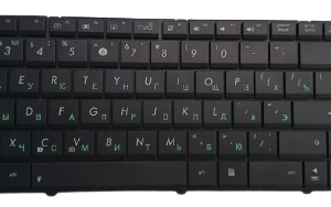 Клавиатура для ноутбука Asus X53 (black)