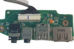 Плата с USB/AUDIO/SATA разъемами+шлейф для ноутбука Asus N61VG (N61VN AUDIO_BD./AS)