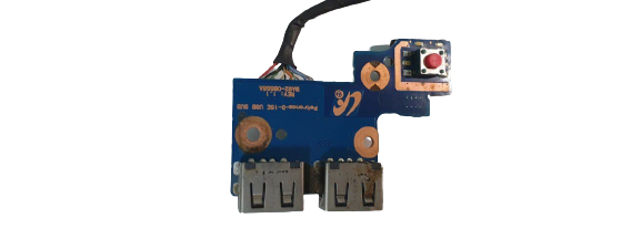 Плата включения + шлейф для ноутбука Samsung NP300 NP305 (BA92-09366A BA92-08350A)