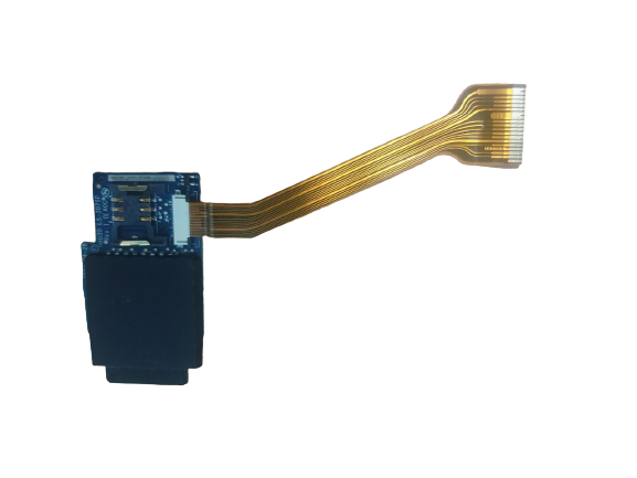 Плата SD Card Reader Ribbon кабель для ноутбука Dell Latitude D430 D420 (LS-3075P)