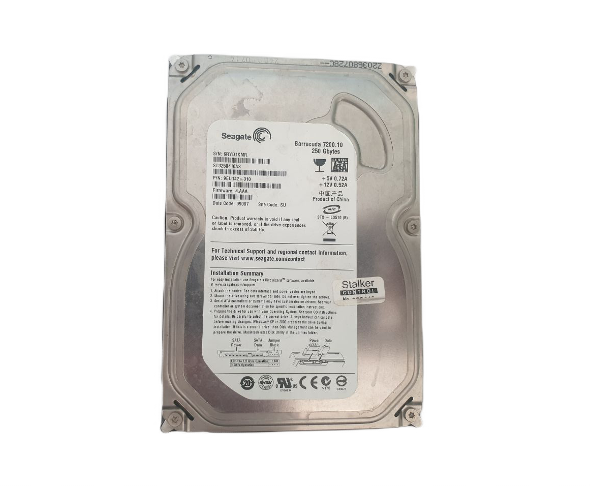 Жесткий диск Seagate Barracuda 250 ГБ 6RYD1KMR SATA